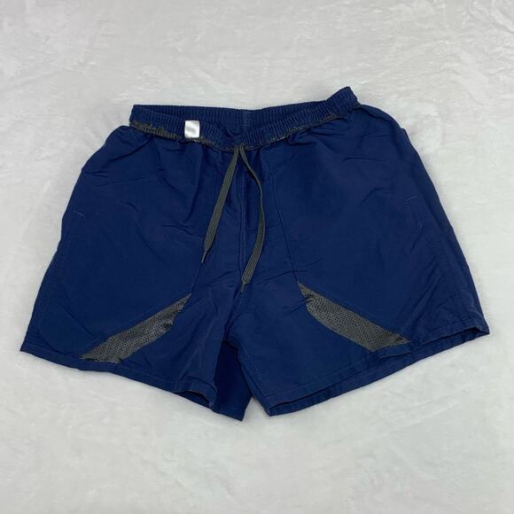 Patagonia Baggies Shorts 4" Inseam Mens Small Navy Blue Pockets *Liner Cut Out - Picture 8 of 15